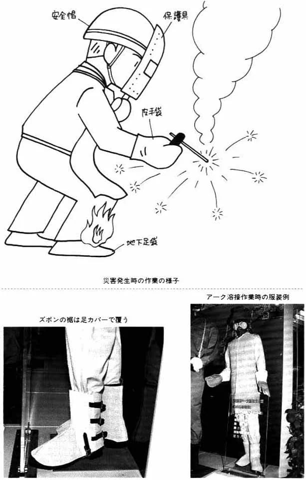 注意一秒けが一生｜板金加工の安全対策の図解4